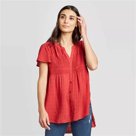 target ladies shorts|target ladies short sleeve blouses.